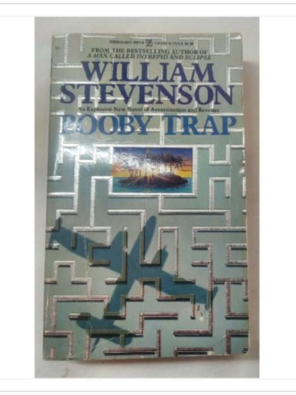 Booby Trap Novel Zebra 1989 PB